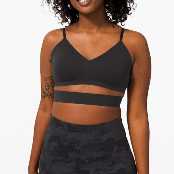 Lululemon Happy Warrior Bra *A/B Cup Black - Picture 7 of 7